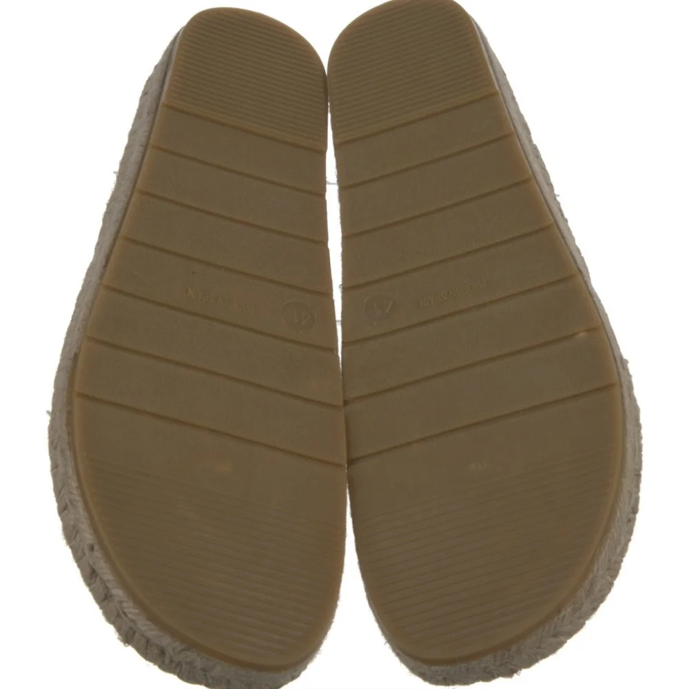 LOVESHACKFANCY X MANEBI NORDIC Suede Printed Espadrille Women's 41, 11 New